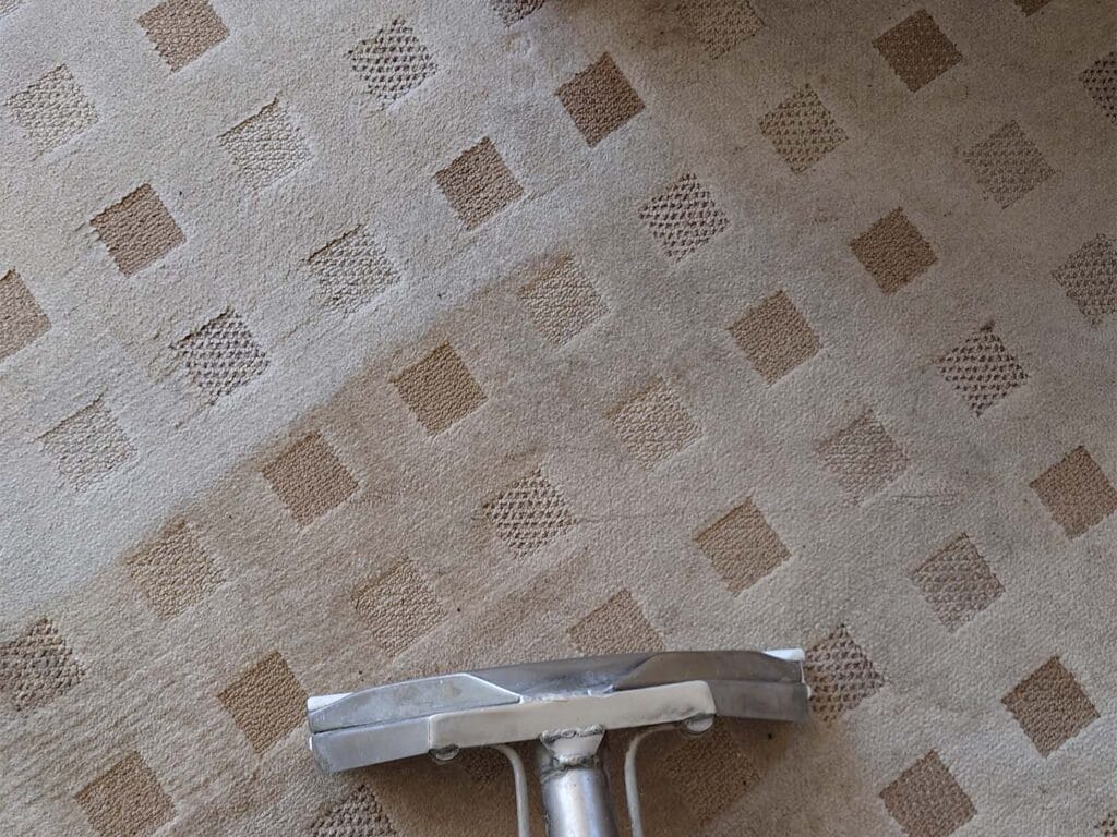 Carpet cleaning service in Wakefield – technician deep cleaning a carpet with eco-friendly solutions