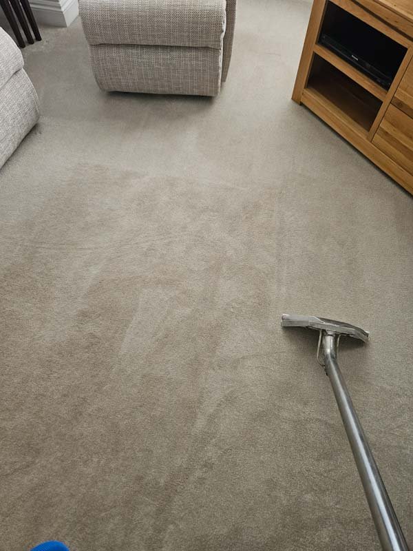 Carpet Cleaning Doncaster | 5-Star Rated Local Service 2 Living room carpet cleaning in Doncaster removing dirt and traffic marks
